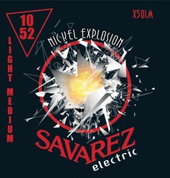 Struny pro E-kytaru Nickel Explosion  Roundcore Light-Med. .010-.052 X50LM