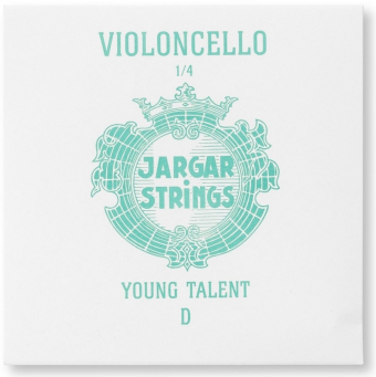 Struny pro Cello YOUNG TALENT - malé menzury D 1/4 medium