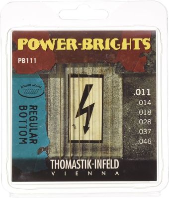 Thomastik struny E-kytaru Power Brights Series Sada 011 PB111