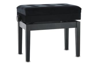 Piano stolička Deluxe Compartment Černá, matná JB2