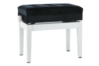 Piano stolička Deluxe Compartment Bílá, matná JB2