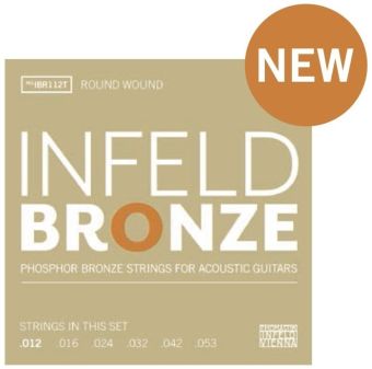 Struny pro Akustickou kytaru Infeld Bronze E steel, tin .012 P12T