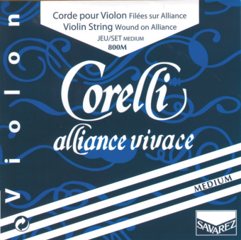 Corelli struny pro housle Alliance Medium 800M