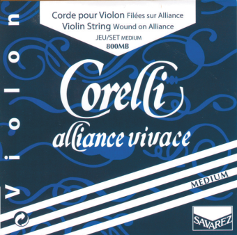 Corelli struny pro housle Alliance Medium 800MB