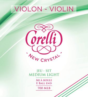Corelli struny pro housle New Crystal Light 700MLB