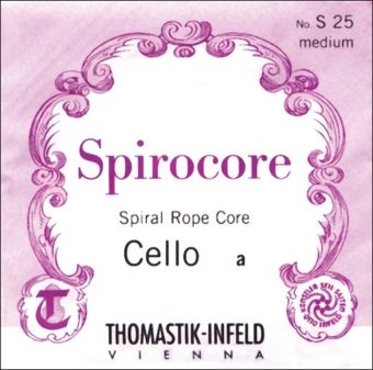 Thomastik struny pro čelo Spirocore Medium S25