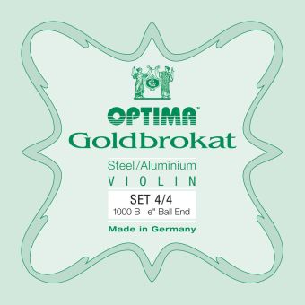 Optima struny pro housle Lenzner Goldbrokat Violine Sada 4/4 1000B