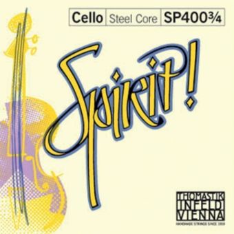 Struny pro Cello Spirit! Fractional - malá velikost D 3/4 SP42 3/4