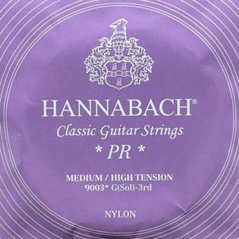 Hannabach Struny pro klasickou kytaru série 900 Medium / High Tension Silver 200