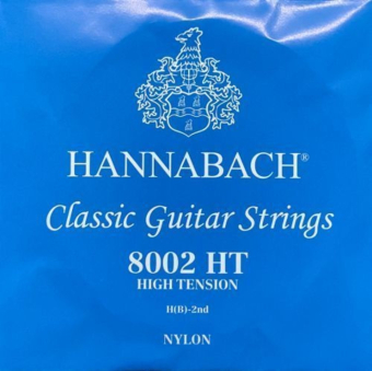 Hannabach Struna pro klasickou kytaru série 800 High tension Postříbřené