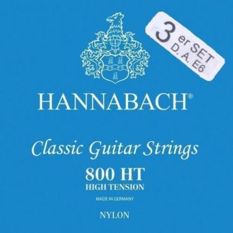 Hannabach Struna pro klasickou kytaru série 800 High tension Postříbřené