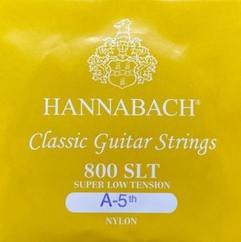 Hannabach Struna pro klasickou kytaru série 800 Super Low Tension Postříbřené