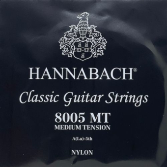 Hannabach Struna pro klasickou kytaru série 800 Medium tension Postříbřené