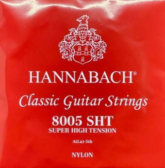 Hannabach Struna pro klasickou kytaru série 800 Super High Tension Postříbřené