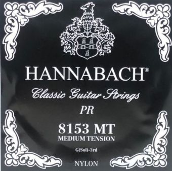 Hannabach Struny pro klasickou kytaru série 815 Medium tension Silver special