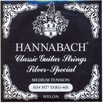 Hannabach Struny pro klasickou kytaru série 815 Medium tension Silver special