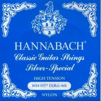 Hannabach Struny pro klasickou kytaru série 815 High tension Silver special