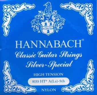 Hannabach Struny pro klasickou kytaru série 815 High tension Silver special