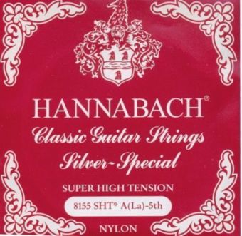 Hannabach Struny pro klasickou kytaru série 815 Super High Tension Silver special