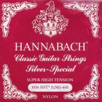 Hannabach Struny pro klasickou kytaru série 815 Super High Tension Silver special