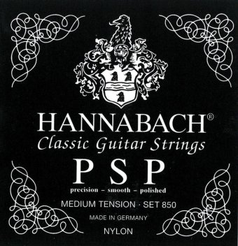 Hannabach Struny pro klasickou kytaru série 850 Medium tension PSP