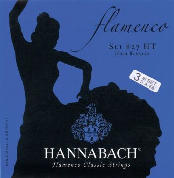 Hannabach Struny pro klasickou kytaru série 827 High Tension Flamenco