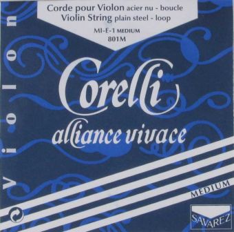 Corelli struny pro housle Alliance Medium 801M