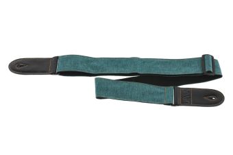 Kytarový popruh bright teal 60 mm