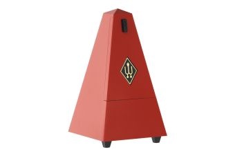 Metronom Pyramidový tvar Tmavě červený mat 855201