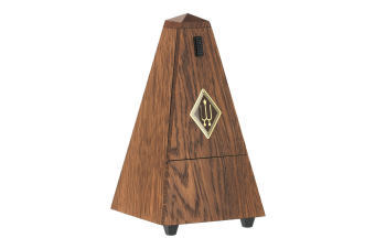 Metronom Pyramidový tvar Hnědý dub,mat 808