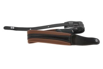 Kytarový popruh croc black/brown