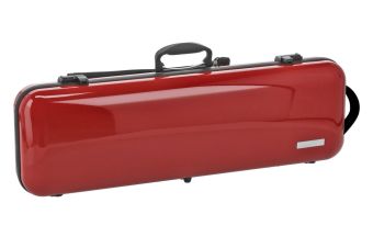 Pouzdro pro housle Air 2.1 červený, vysoký lesk Včetně boční rukojeti