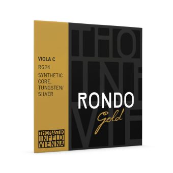 Struny pro Violu Rondo Gold C Synth./Wolfram-Silver RG24
