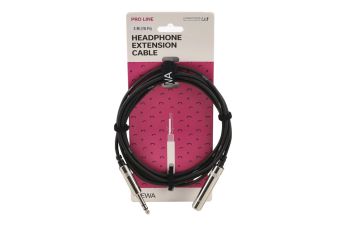 Prodloužení pro sluchátka Pro Line 6,3 mm / 3 m / balení 10 ks