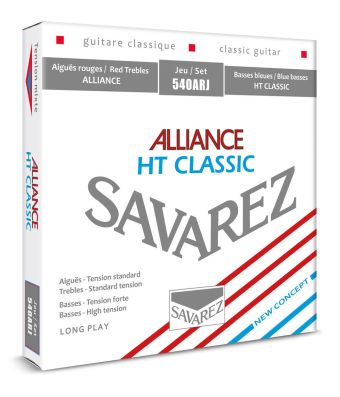 Savarez struny pro klasickou kytaru Alliance HT Classic 540 Sada mix 540ARJ