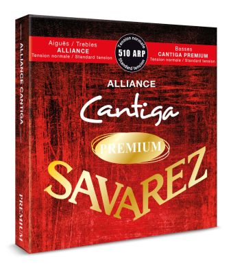 Savarez struny pro klasickou kytaru Alliance Cantiga Premium Sada Normal 510ARP