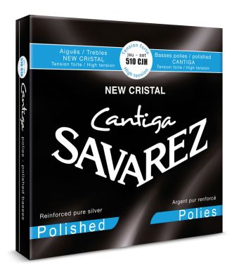 Savarez struny pro klasickou kytaru New Cristal Cantiga high, broušené 510CJH