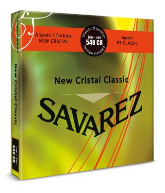 Savarez struny pro klasickou kytaru New Cristal Classic Sada 540CR
