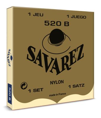Savarez struny pro klasickou kytaru Traditional Concert 520 Sada low 520B