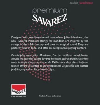 Savarez Struny pro Mandolínu SAVAREZ Mandoline Premium 110R