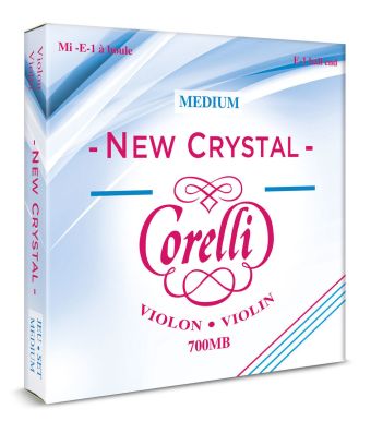 Corelli struny pro housle New Crystal Medium 700MB