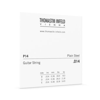 Struny pro Akustickou kytaru Spectrum Single Strings E1 .014 P14