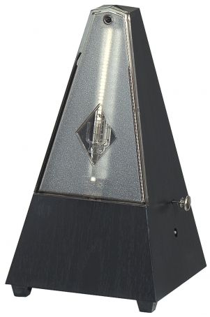 Metronom Pyramidový tvar Černý 816K