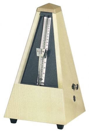 Metronom Pyramidový tvar Javor natur, mat 817A