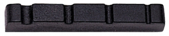 Plastový nultý pražec Před-vrubované E-Bass, 4-strunná E-Bass 4-string Černá barva
