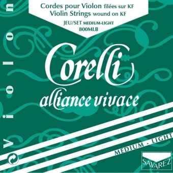 Corelli struny pro housle Alliance Light 800MLB