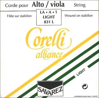 Corelli struny pro violu Alliance Light 831L