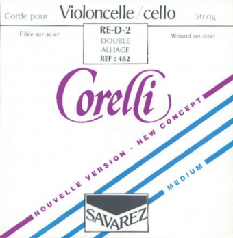 Corelli struny pro čelo Ocel 482