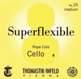 Thomastik struny pro čelo Superflexible Medium 28