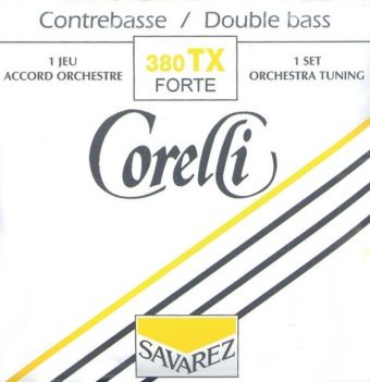 Corelli struny pro kontrabas Orchestrální ladění Extra silné 380TX